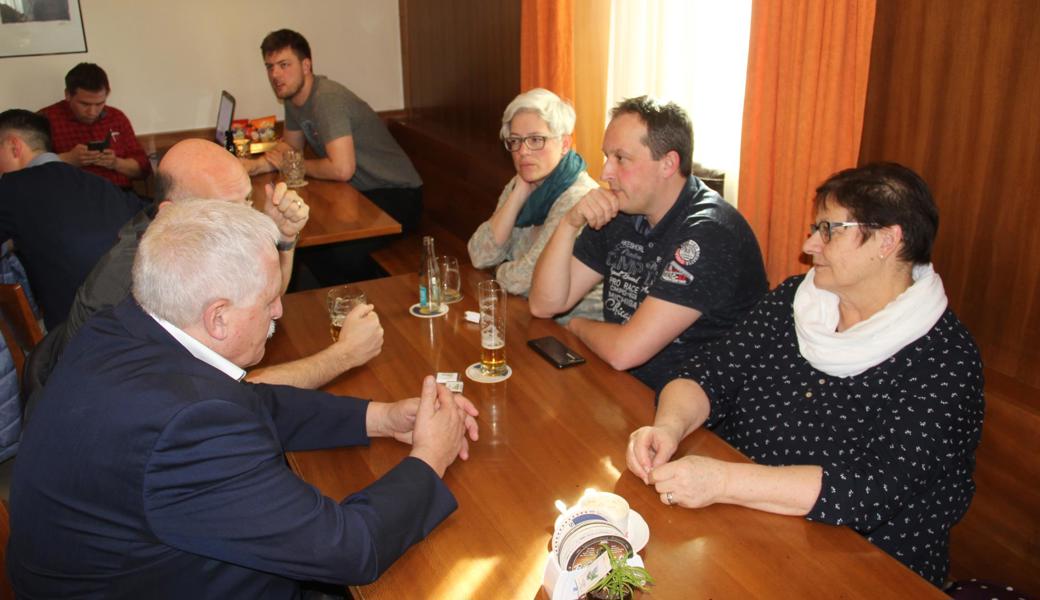 Gefeiert wurde in der Braui in Berneck.