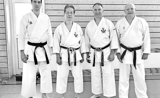 Karatekas besuchen Lehrgang in Berlin