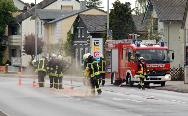 Gas ausgetreten