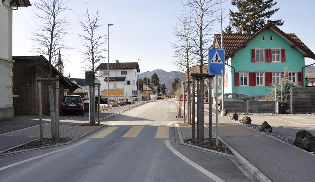 Die Neugasse ist als kommunale Veloroute definiert. 