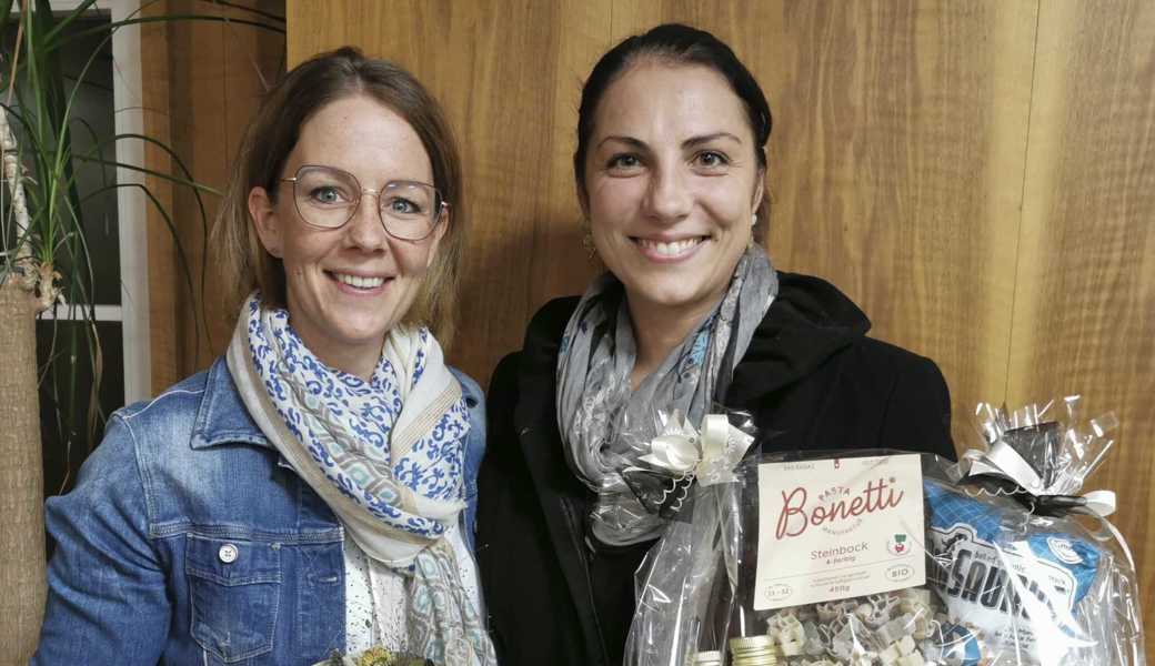 Von links: Aline Keel und Julia Fernandez freuen sich auf ihre neuen Aufgaben.