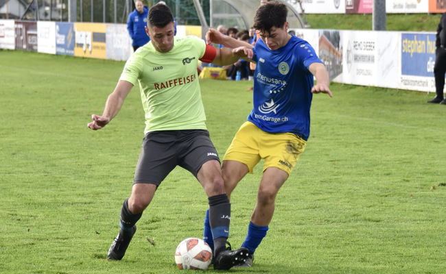 Dem FC Rüthi gelingt in Diepoldsau endlich ein Befreiungsschlag