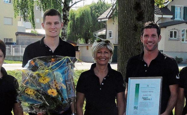 Festliche Übergabe des Labels «Sport-verein-t»
