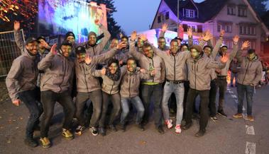 Burgtätscher-Party stieg mitten im Dorf