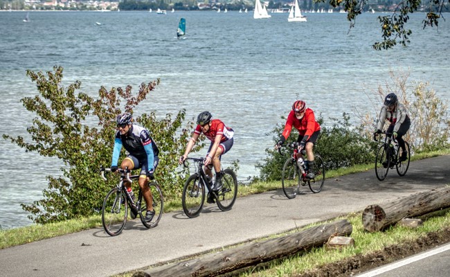 Bodensee-Radmarathon mit Startmöglichkeit in Altenrhein