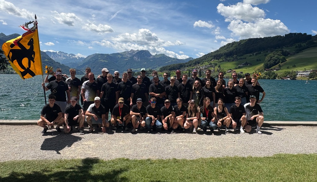 Erfolgreich in Sarnen: TSV Montlingen holt Rang 3 im Vereinswettkampf.