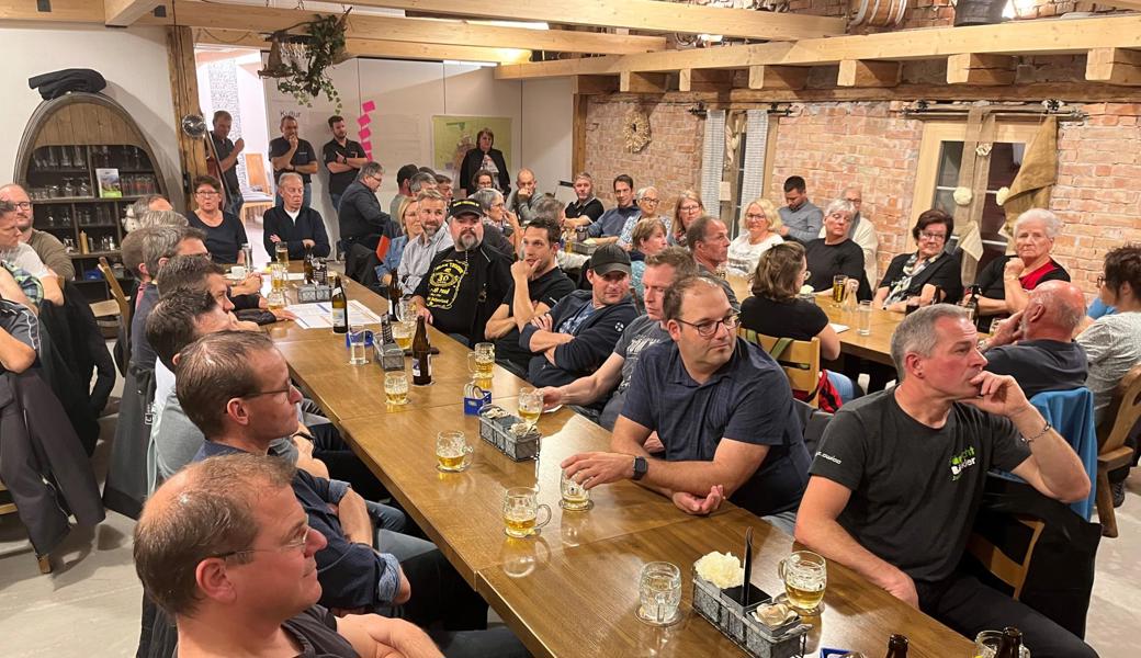 Dass 61 Personen am Workshop teilnahmen, überraschte Ortsgemeindepräsident Hugo Langenegger positiv.