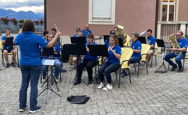 Der Musikverein Marbach konzertierte im Geserhus