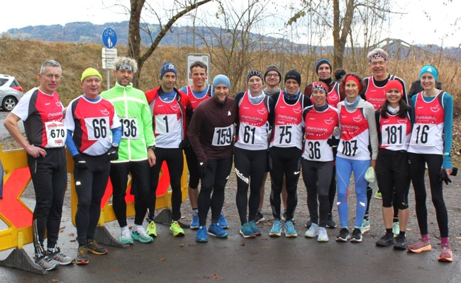 Fünfzehn Milas zeigten sich an den Lustenauer Crossläufen in guter Form