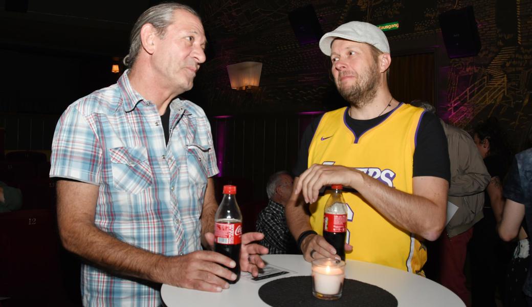 Thomas Berner und Daniel Müller sind Blues-Stammgäste.