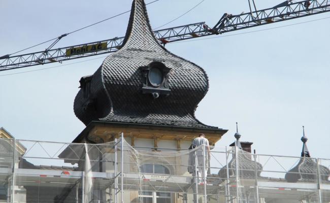 Ein Wahrzeichen wird restauriert
