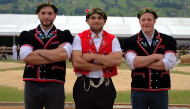 Drei Kränze für SK Mittelrheintal am Kantonalen – Gian Schmid war gar Schlussgang-Kandidat Drei Kränze für SK Mittelrheintal am Kantonalen – Gian Schmid war gar Schlussgang-Kandidat