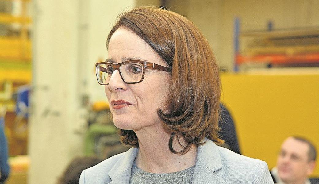 Beifall erntete Ständeratskandidatin Susanne Vincenz-Stauffacher.