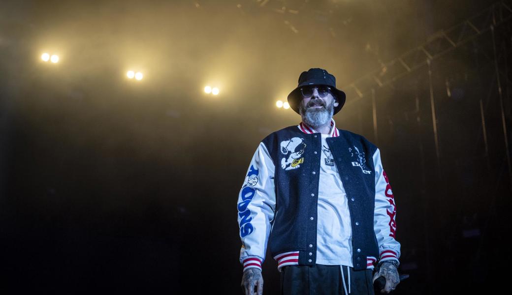 Der Hauptact am Moschti-Fäascht:  Rapper Sido.