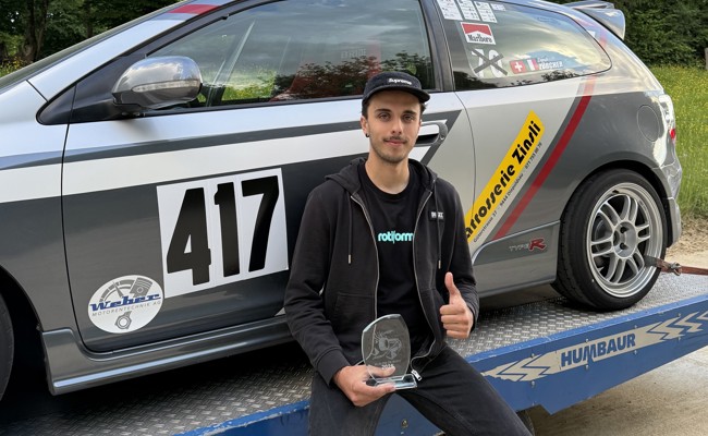 Thaler Nachwuchsfahrer glänzt an Schweizer Slalom-Meisterschaft und erreicht Podestplatz