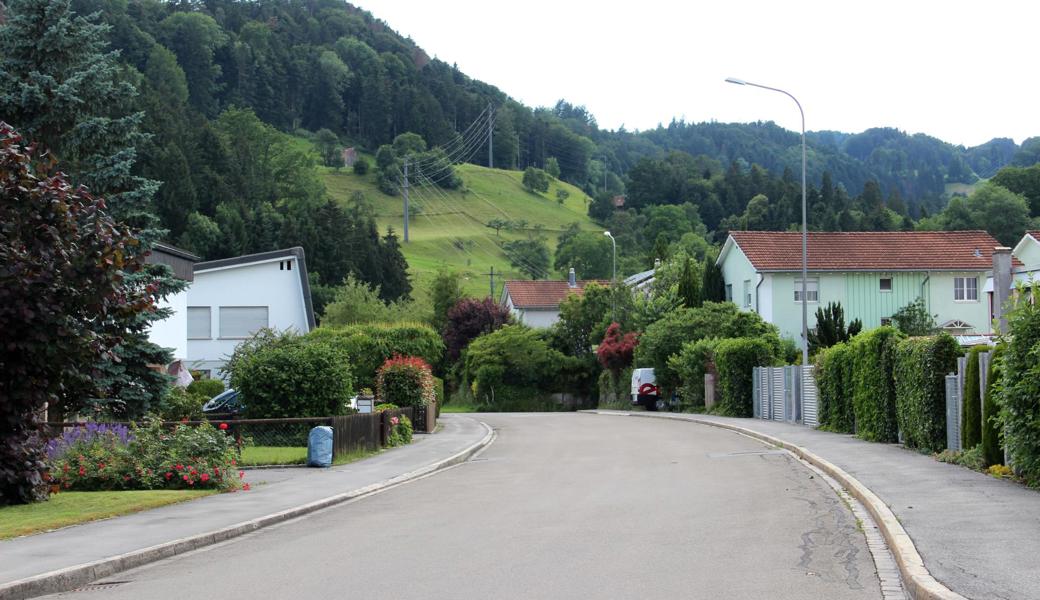 Auf der Tödistrasse, an der Klaus Burkhardt zu Hause ist, sollten Parkfelder markiert werden, was er völlig falsch findet.