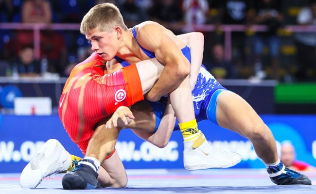 Sandro Hungerbühler steht an der U23-EM in Serbien auf der Matte