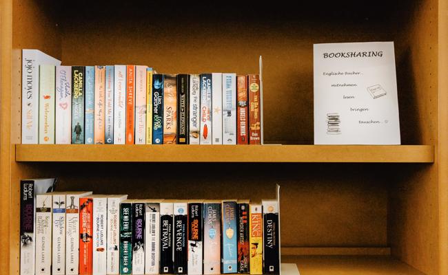 Bücher mitnehmen, lesen und umtauschen