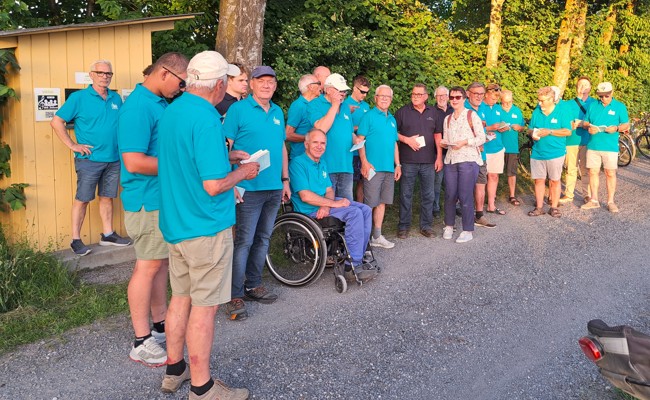 Männerchor feiert 150 Jahre mit besonderer Gesangsprobe
