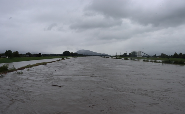 Hochwasser: Rhein erreichte Höchststand um halb drei