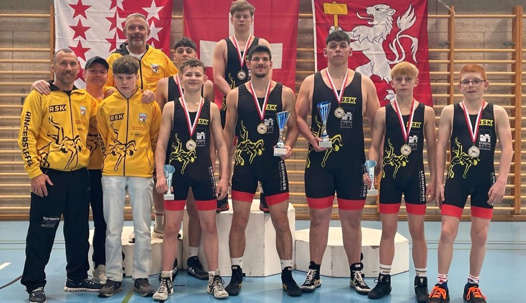 Sieben Kriessner holen an der Greco-SM in Martigny Edelmetall