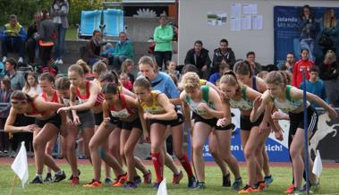Die Bühne für ein Leichtathletik-Fest steht