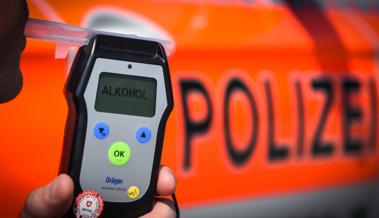Betrunken Auto gestreift