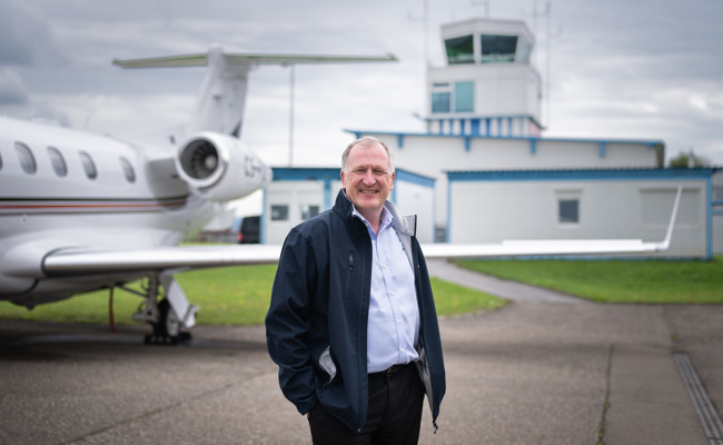 Skyguide-CEO Alex Bristol spricht über drohende Mehrkosten für den Flugplatz Altenrhein