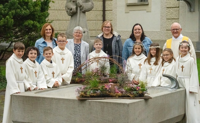 Erstkommunion unter dem Thema «Jesus ist wie ein Traumfänger»