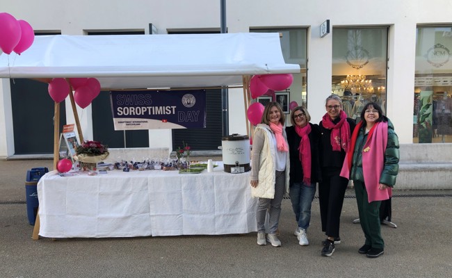 Soroptimistinnen am Weltfrauentag