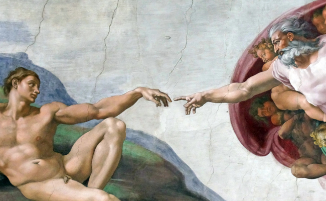 Jüdische Märchen erklären, warum Gott Adam als ersten Menschen erschuf