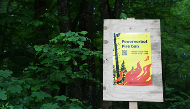 Waldbrandgefahr sinkt: Oberrheintaler Gemeinden heben Feuerverbot auf