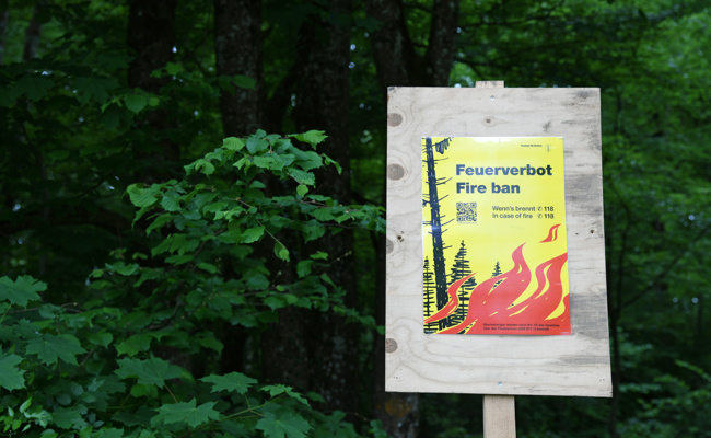 Waldbrandgefahr sinkt: Oberrheintaler Gemeinden heben Feuerverbot auf