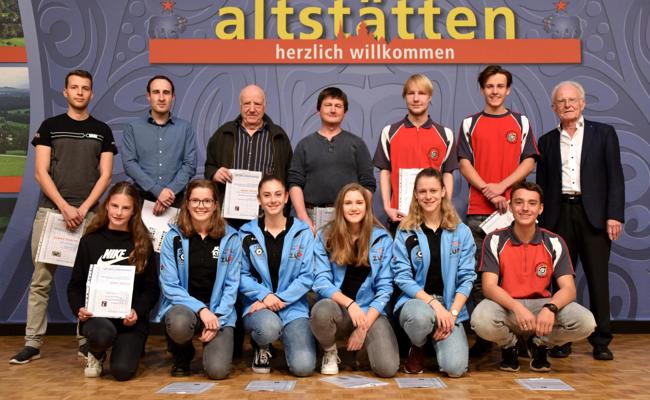 15 erfolgreiche Altstätter Sportler geehrt