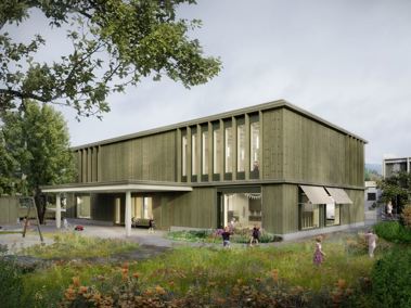 171 Oberrieterinnen und Oberrieter standen für den Kindergarten auf