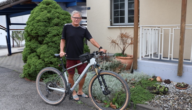 Mit dem Velo und zu Fuss in 75 Etappen um die Schweiz