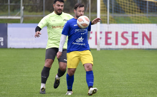 Fussballrückblick, 3. Liga: Kein Rheintaler Drittligist spielt ganz vorne mit