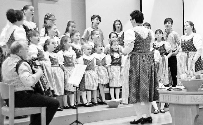 Familiengottesdienst mit Kinderjodelchörli