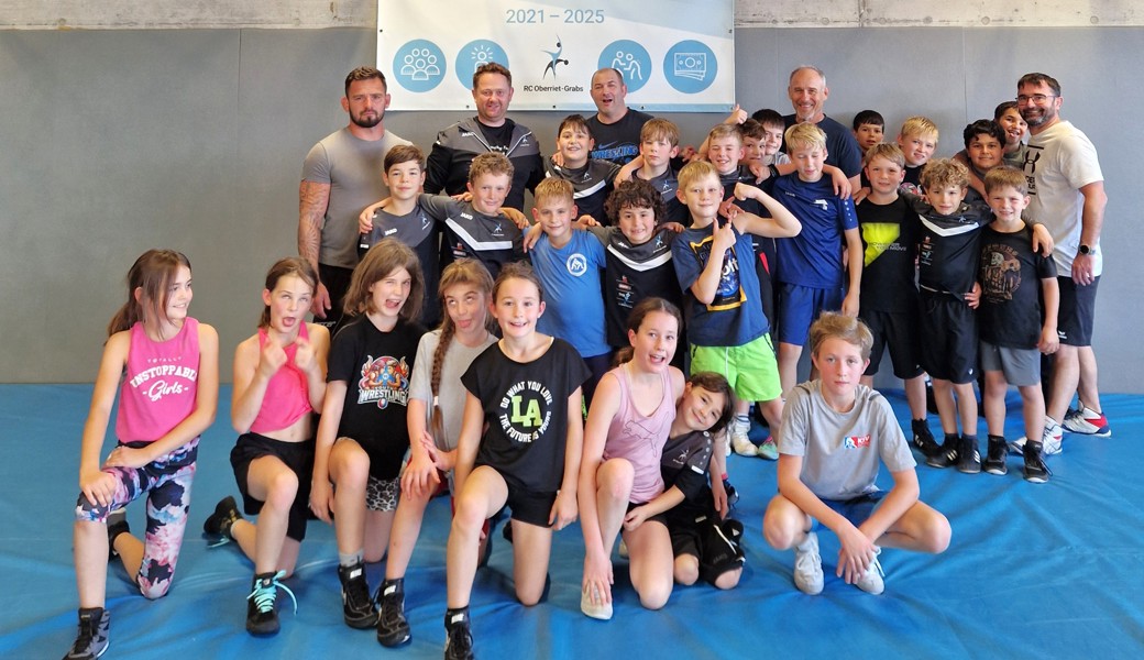 Beim Trainingswochenende zusammen mit der KSV Götzis kam auch der Spass nicht zu kurz.Bild: dos Beim Trainingswochenende zusammen mit der KSV Götzis kam auch der Spass nicht zu kurz.Bild: dos