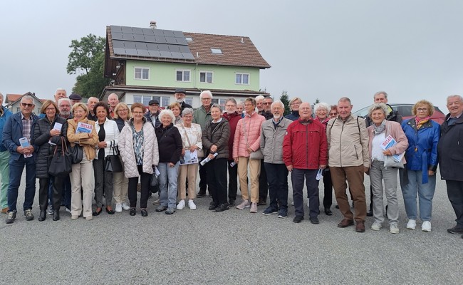 Jahrgänger 1947 und 1948 auf Schulreise