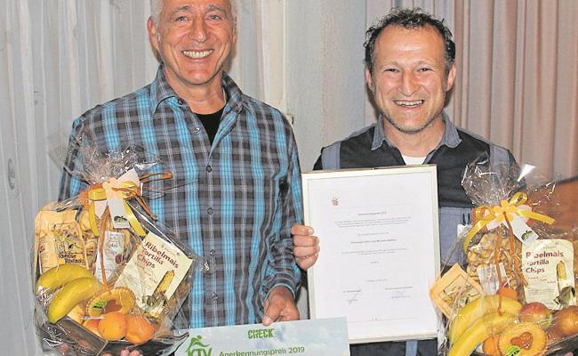 Trainerduo erhält Anerkennungspreis der Stadt