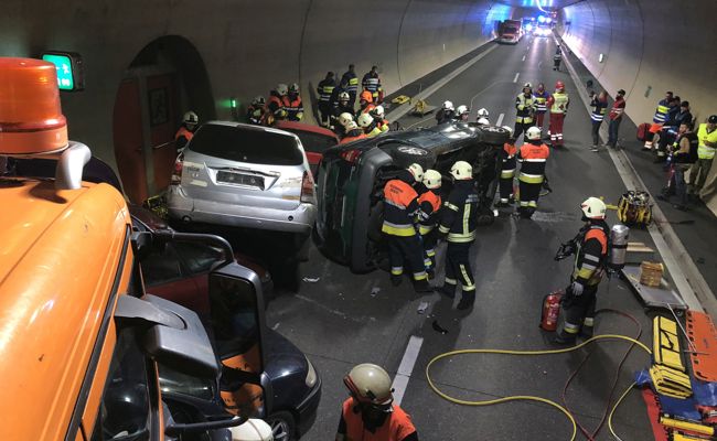 Pfändertunnel ab Montagabend wegen Übung gesperrt