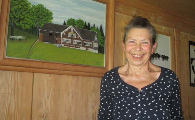 Irene Bosshart ist seit 35 Jahren als Wirtin im Vorderland aktiv