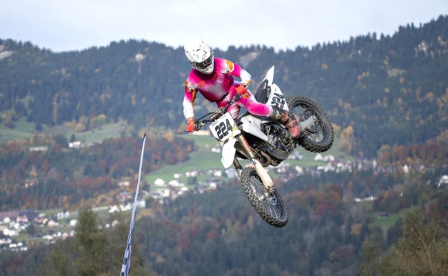 Zwei Rheintaler am Motocross in Triesen unter den besten Zehn