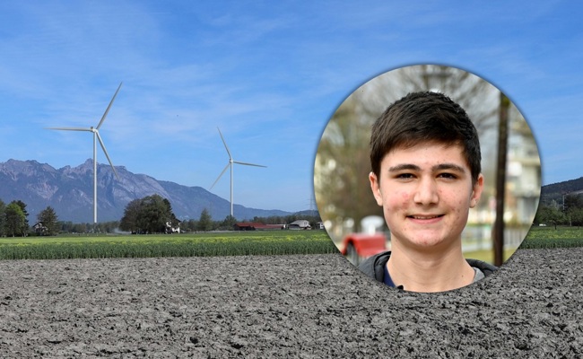 «Es hat genug Wind hier», sagt Kantischüler Alexander Meledjiev