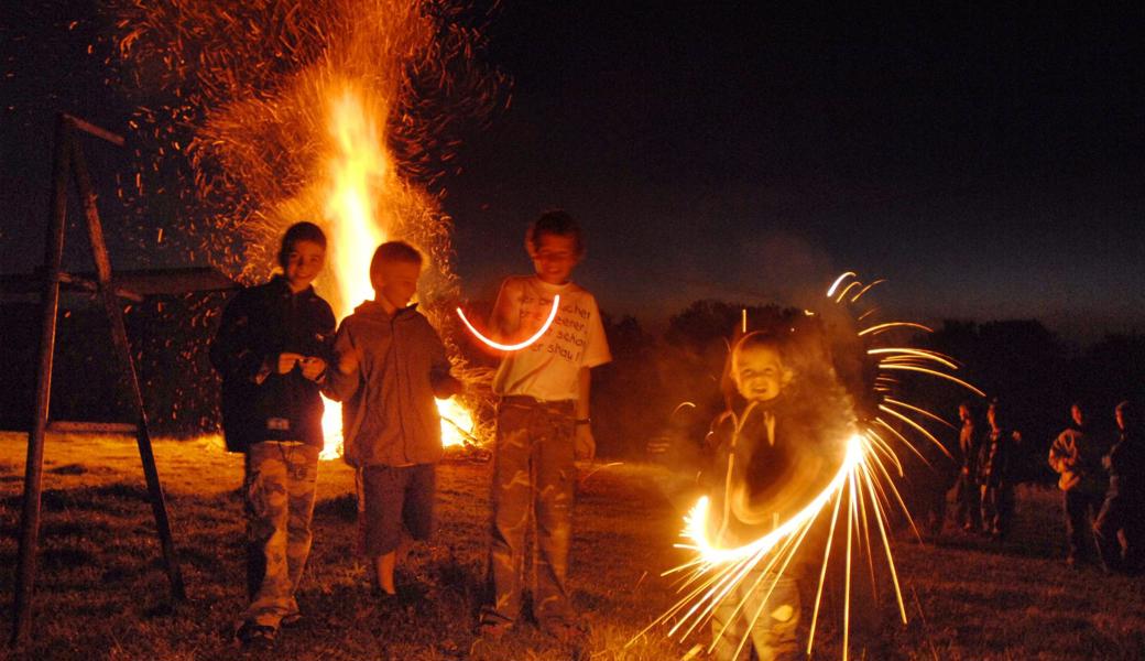Feuer und Feuerwerk: In Rüthi wegen der herrschenden Trockenheit ab sofort und bis auf Widerruf verboten.