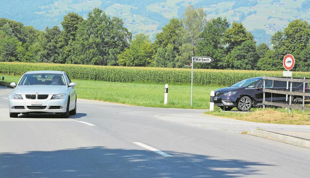 Der Einlenker Rietstrasse–Altstätterstrasse wird «entschärft». 