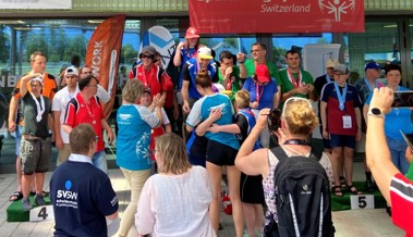 Schwimm-Meeting von Special Olympics im Balgacher Hallenbar