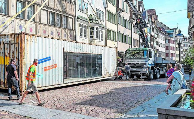 Ein Container für die Kunst