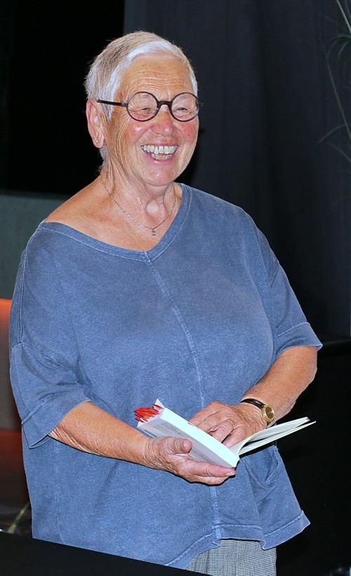 Berta Thurnherr brachte die Gäste zum Schmunzeln. Berta Thurnherr brachte die Gäste zum Schmunzeln.